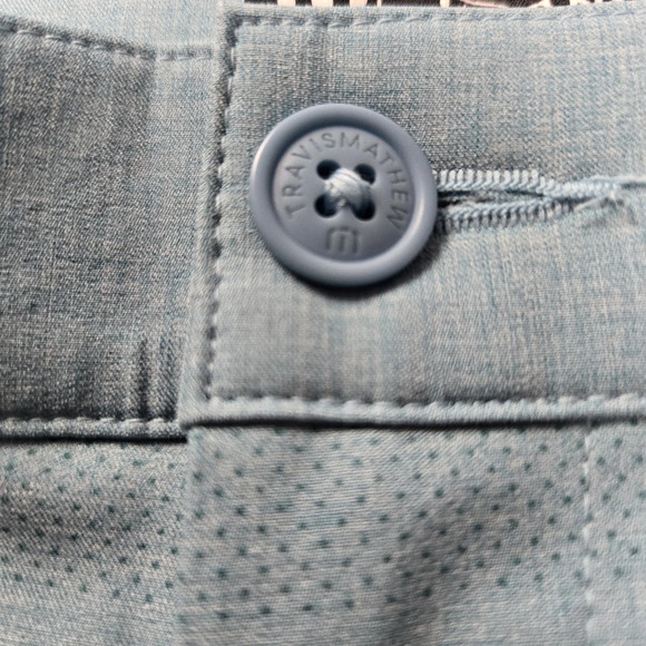 NWT Travis Mathew Men Sz 42 Blue Lake Powell 4-Way Stretch Quick Dry Golf Shorts - Picture 3 of 13